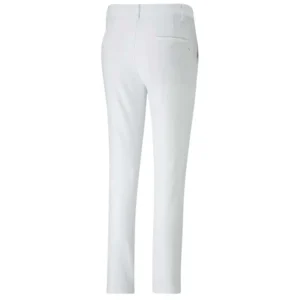 PUMA 596630-02 W GOLF PANT - DOLGE HLAČE ŽENSKE - BELA BARVA - US L