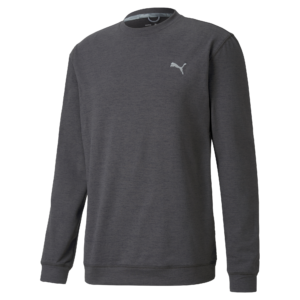 PUMA 597596-01 CLOUDSPUN CREWNECK - PULOVER MOŠKI - ČRNA BARVA - US L