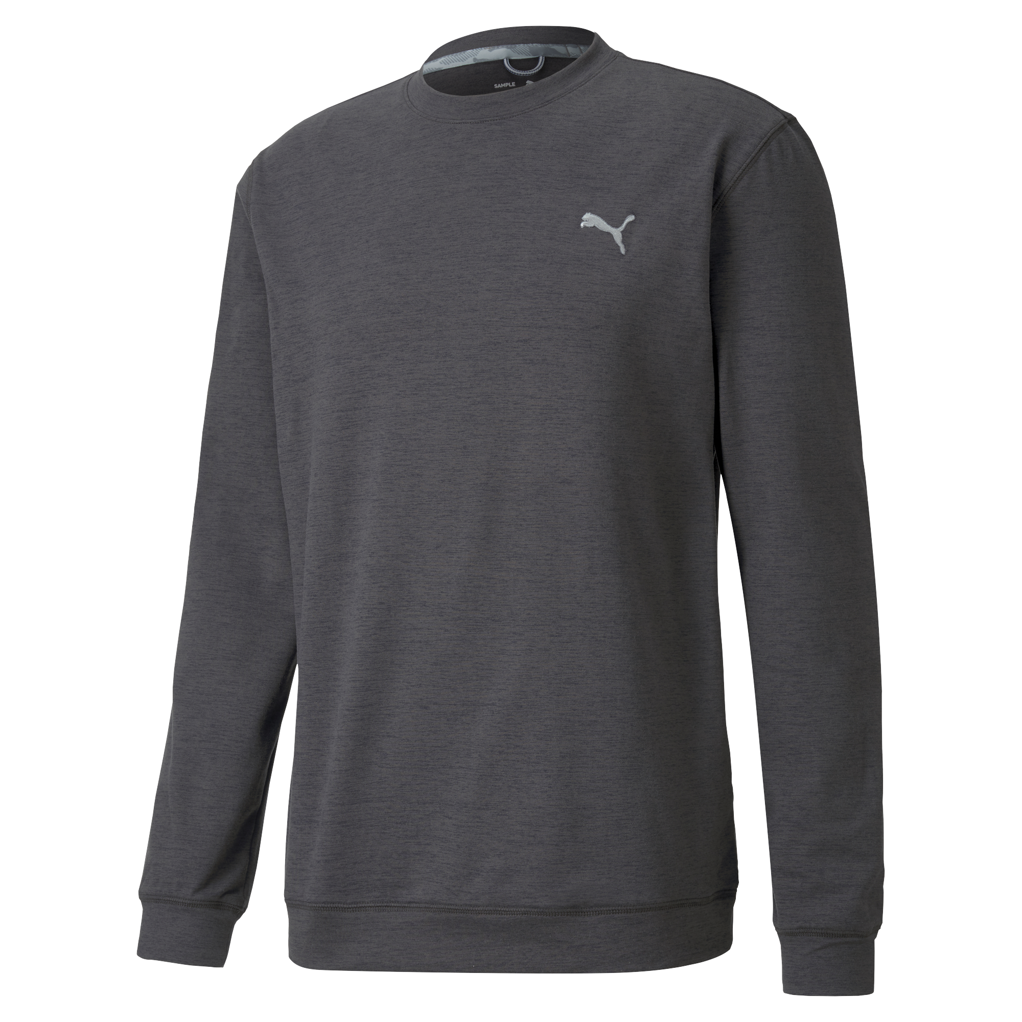 PUMA 597596-01 CLOUDSPUN CREWNECK - PULOVER MOŠKI - ČRNA BARVA - US L