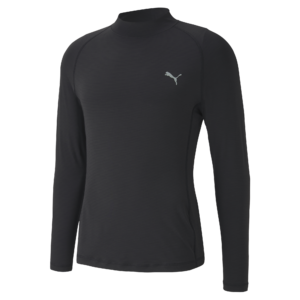 PUMA 597598-01 BASELAYER - PULOVER MOŠKI - ČRNA BARVA - US L