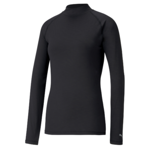 PUMA 597711-01 W BASELAYER - PULOVER ŽENSKI - ČRNA BARVA - US L