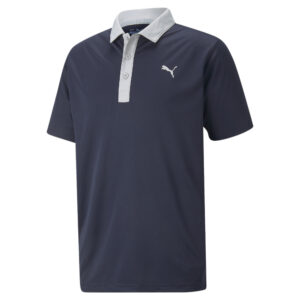 PUMA 599118-03 GAMER POLO - POLO MAJICA MOŠKA - MODRA BARVA - US S