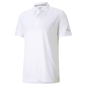 PUMA 599120-01 GAMER POLO - POLO MAJICA MOŠKA - BELA BARVA - US L