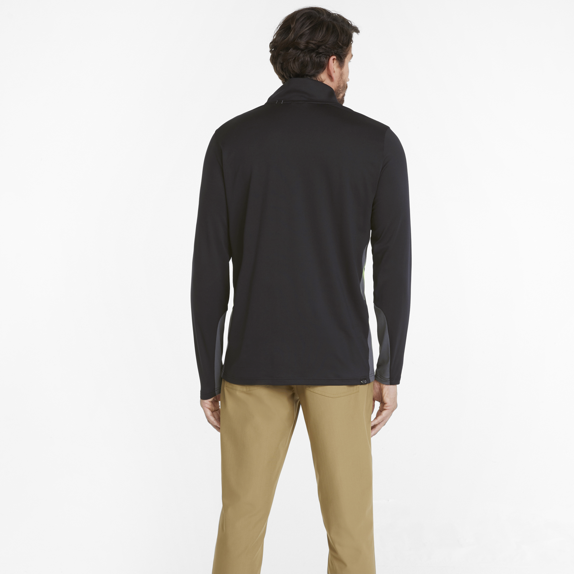 PUMA 599127-01 GAMER 1/4 ZIP - PULOVER MOŠKI - ČRNA BARVA - US XXL - slika 4