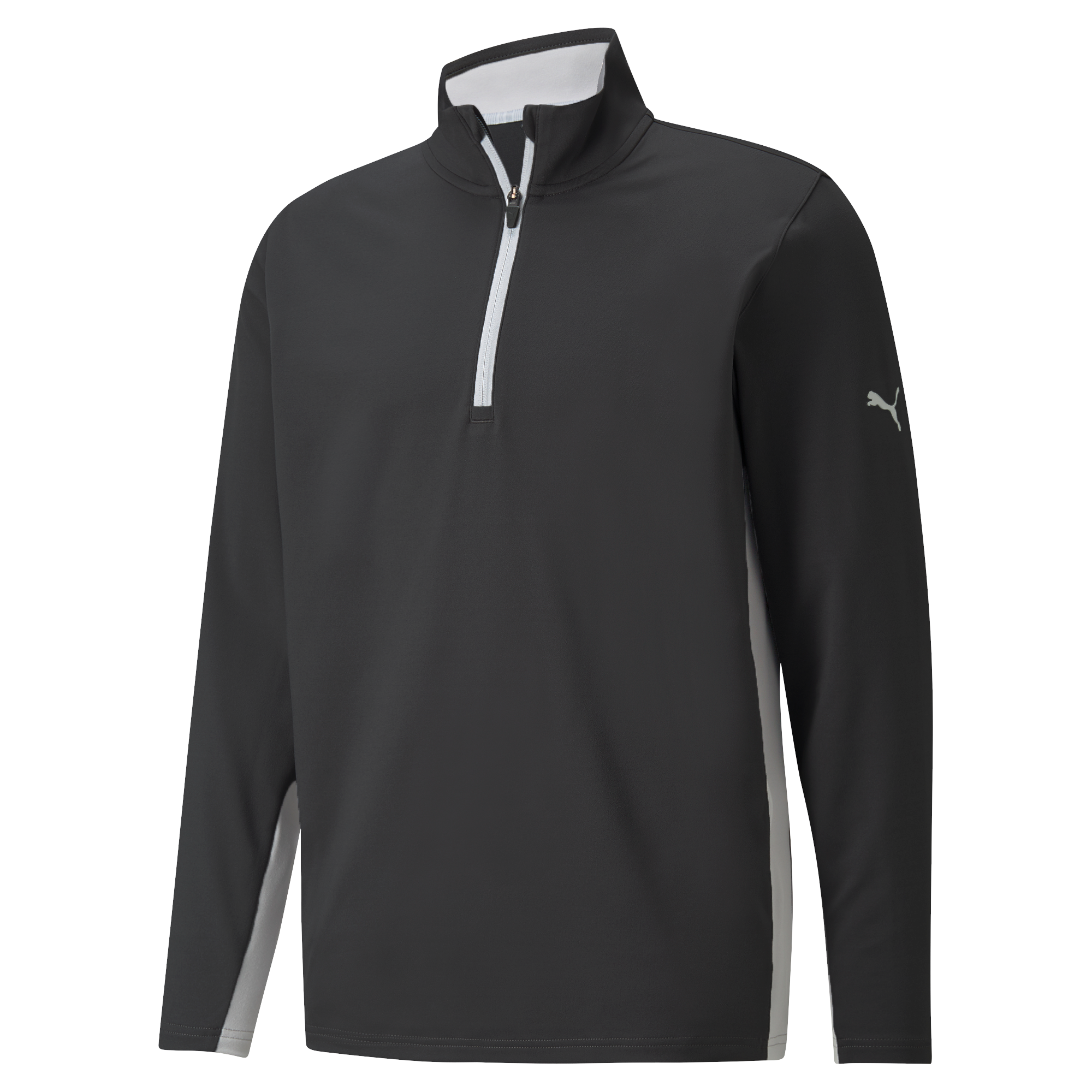 PUMA 599127-01 GAMER 1/4 ZIP - PULOVER MOŠKI - ČRNA BARVA - US XXL