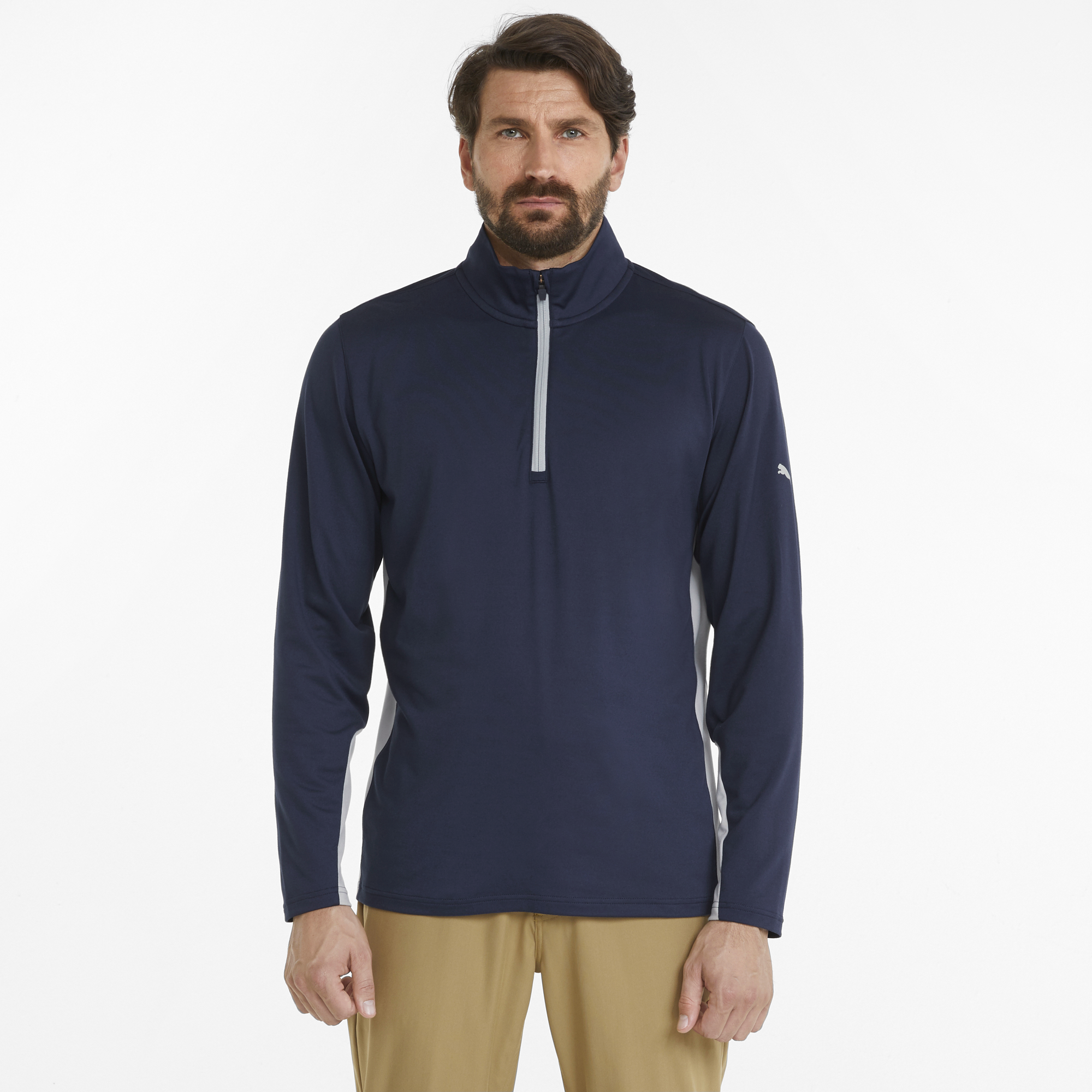 PUMA 599127-03 GAMER 1/4 ZIP - PULOVER MOŠKI - MODRA BARVA - US M - slika 3