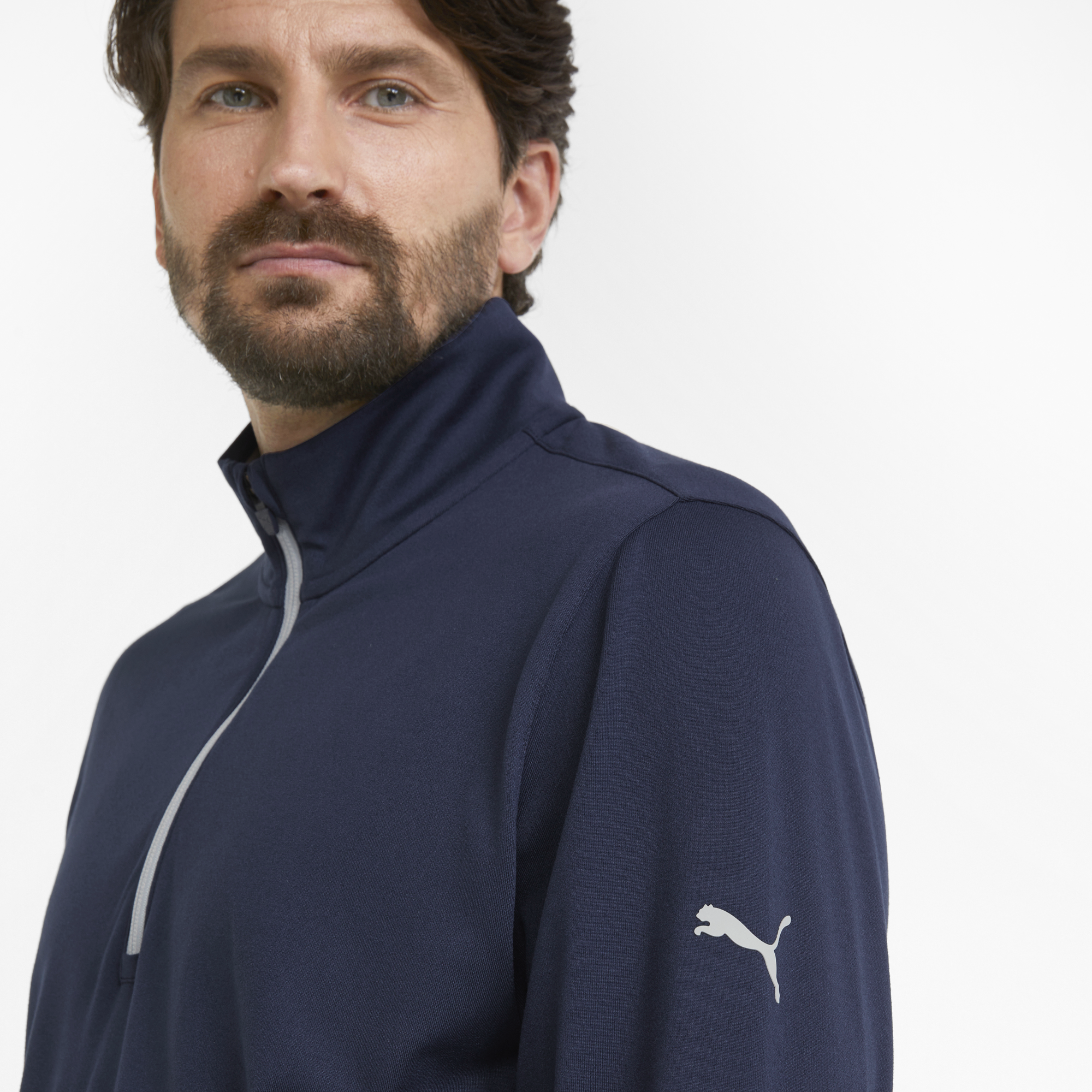 PUMA 599127-03 GAMER 1/4 ZIP - PULOVER MOŠKI - MODRA BARVA - US M - slika 6