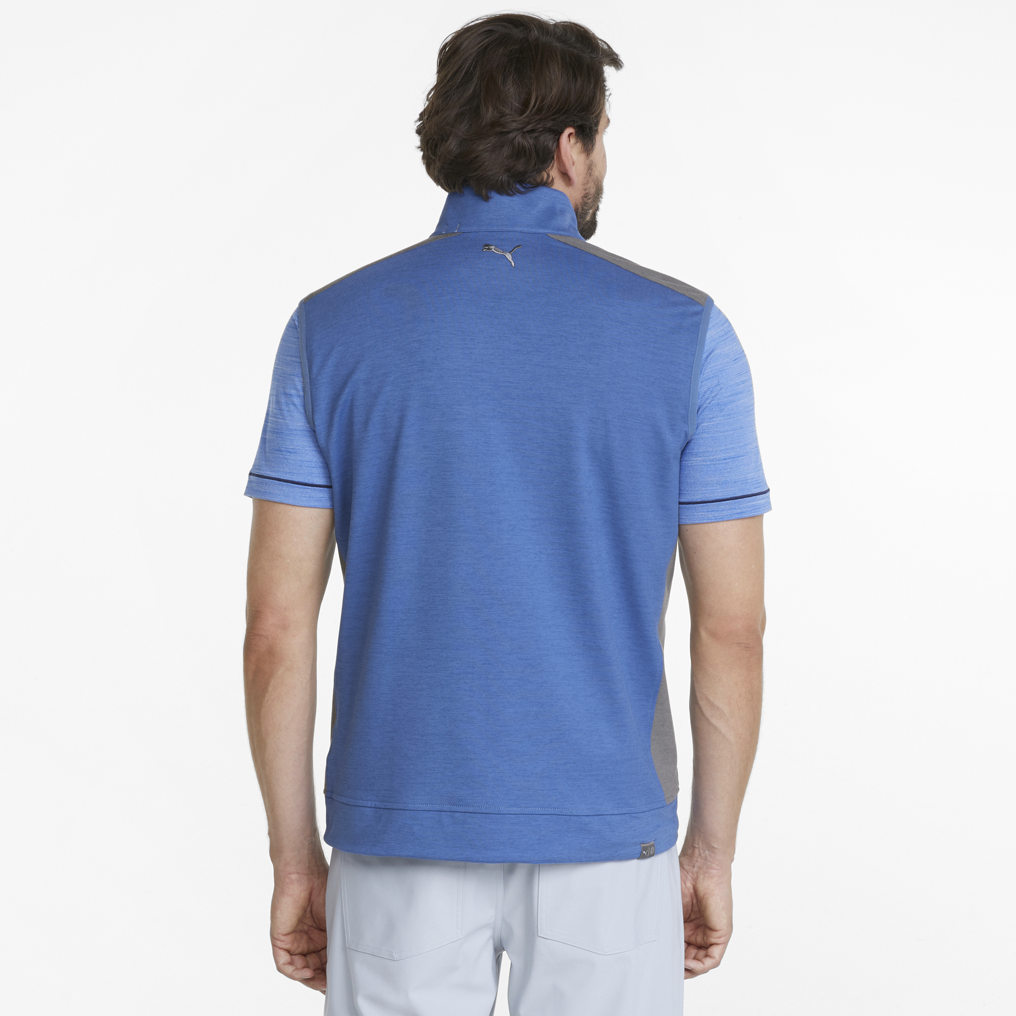PUMA 599130-07 CLOUDSPUN T7 VEST - PULOVER MOŠKI - SVETLO MODRA BARVA - US L - slika 4