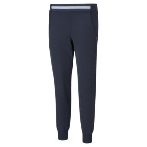 PUMA 599263-03 W DEL MAR JOGGER - HLAČE ŽENSKE - MODRA BARVA - US L