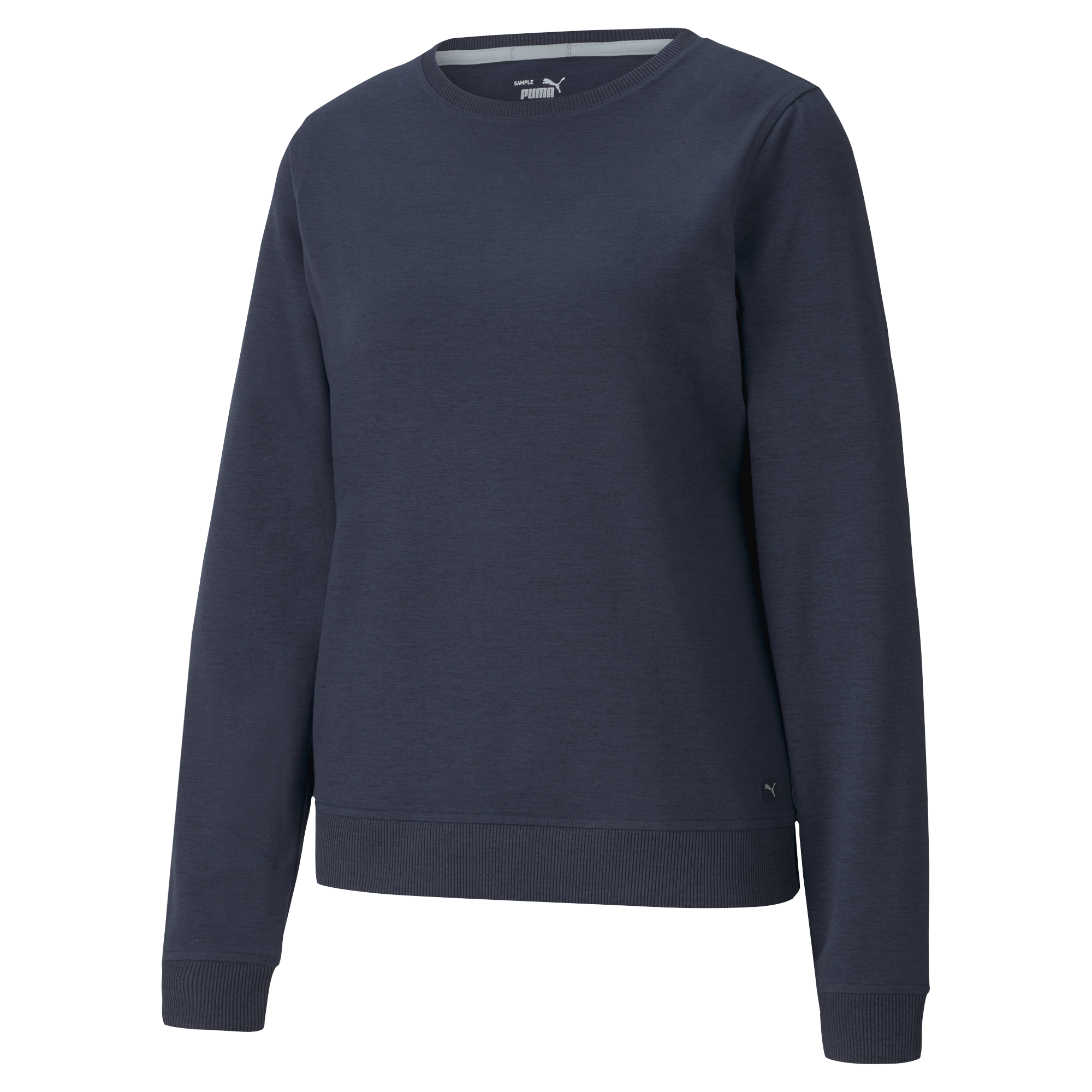 PUMA 599267-04 W CLOUDSPUN CREWNECK - PULOVER ŽENSKI - MODRA BARVA - US L