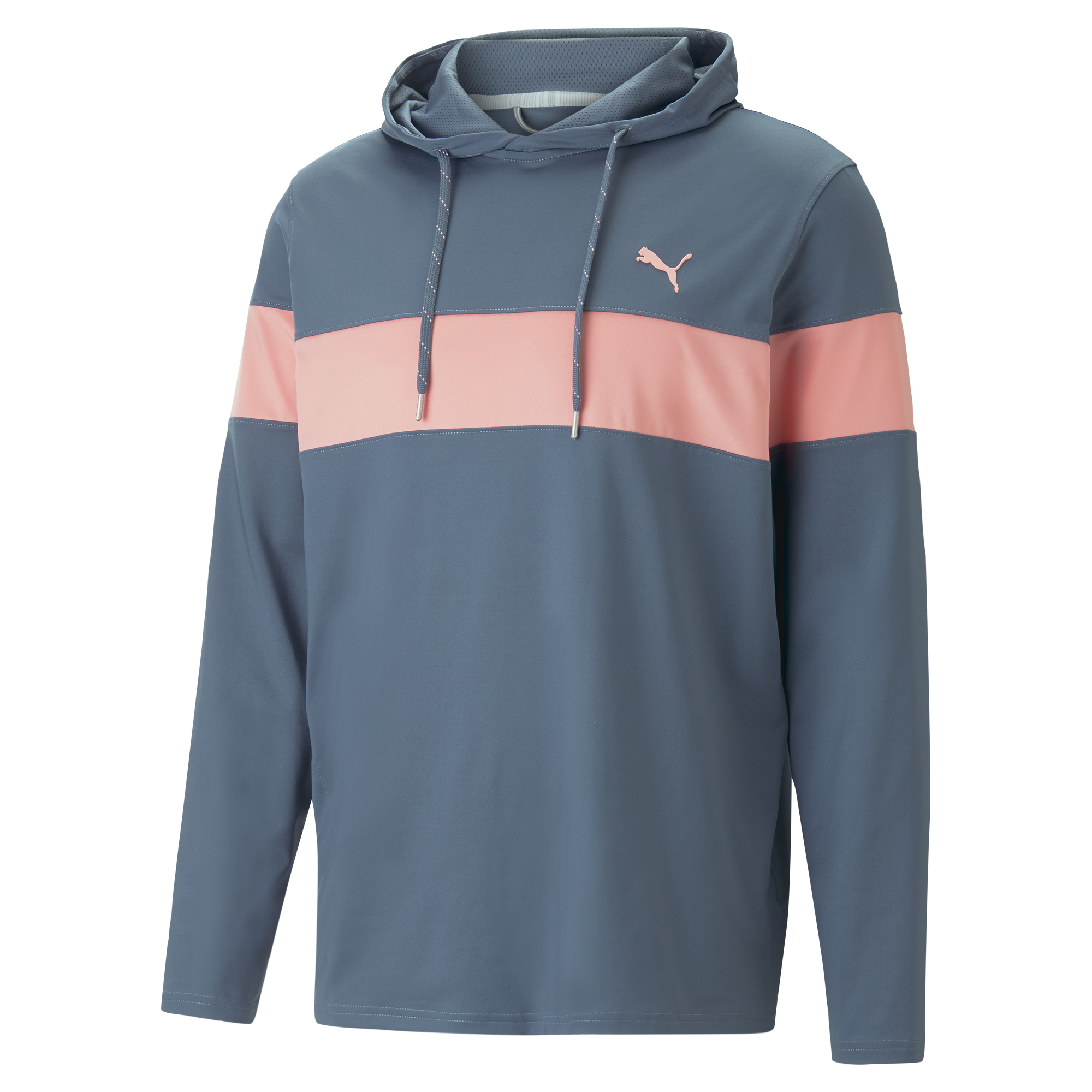 PUMA 620252-05 MATTR COLORBLOCK HOODIE - PULOVER MOŠKI - SIVA BARVA - US XS