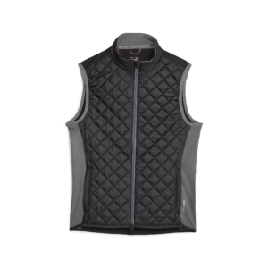 PUMA 621523-01 FROST QUILTED VEST JAKNA PODLOŽENA MOŠKA - ČRNA BARVA - US L