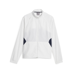 PUMA 621624-01 W MONTEREY WIND JACKET - JAKNA ŽENSKA - BELA BARVA - US L