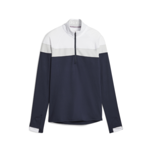 PUMA 621626-02 W LIGHTWEIGHT 1/4 ZIP - PULOVER ŽENSKI - MODRA BARVA - US M