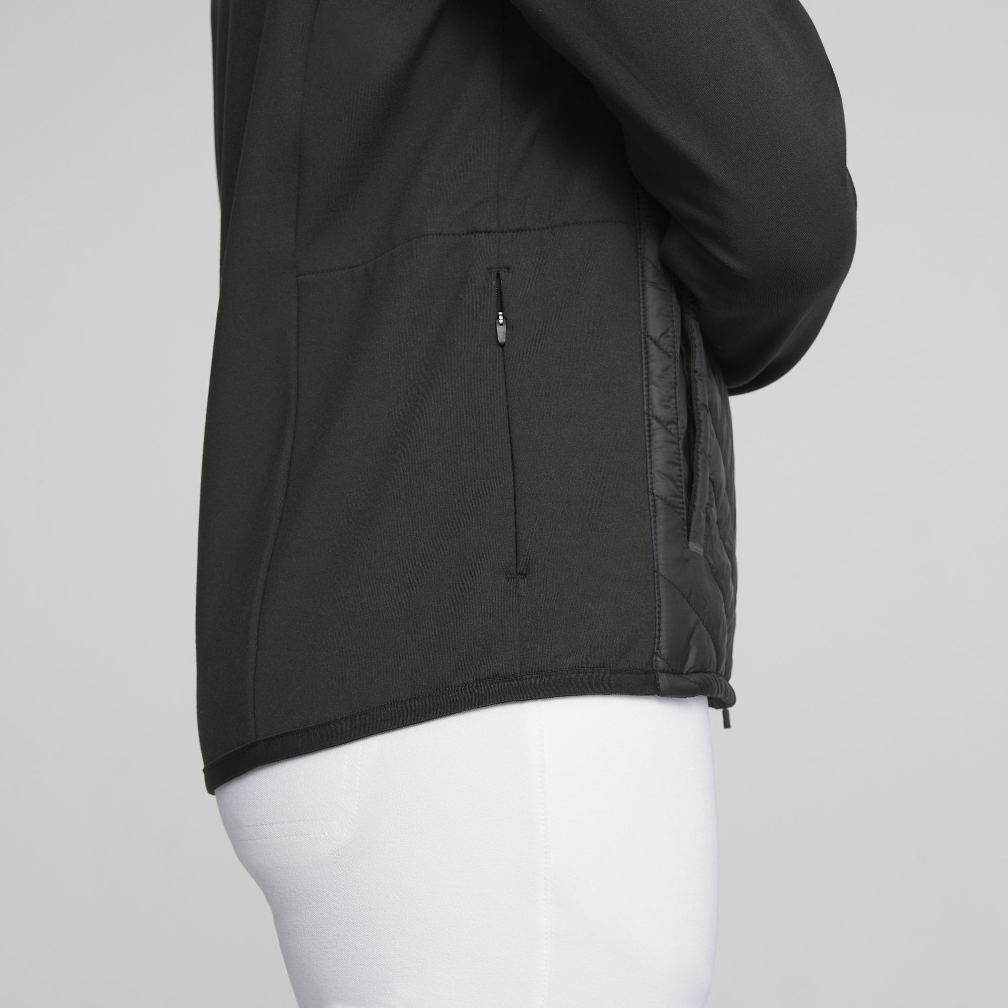PUMA 621628-01 W FROST QUILTED JACKET - JAKNA PODLOŽENA ŽENSKA - ČRNA BARVA - US M - slika 4