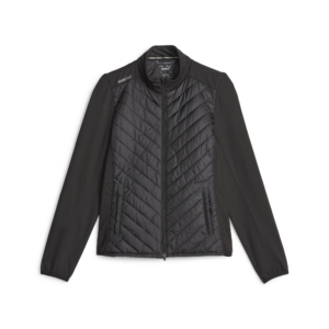 PUMA 621628-01 W FROST QUILTED JACKET - JAKNA PODLOŽENA ŽENSKA - ČRNA BARVA - US M