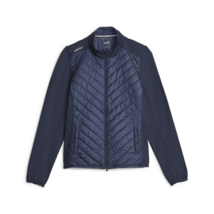 PUMA 621628-02 W FROST QUILTED JACKET -JAKNA PODLOŽENA ŽENSKA - MODRA BARVA - US L