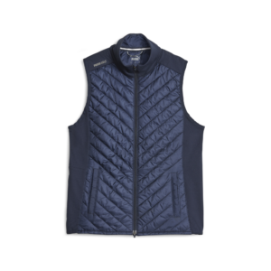 PUMA 621629-02 W FROST QUILTED VEST - JAKNA PODLOŽENA ŽENSKA - MODRA BARVA - US L