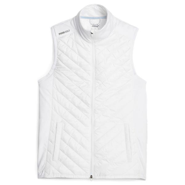 PUMA 621629-04 W FROST QUILTED VEST - JAKNA PODLOŽENA ŽENSKA - BELA BARVA - US L