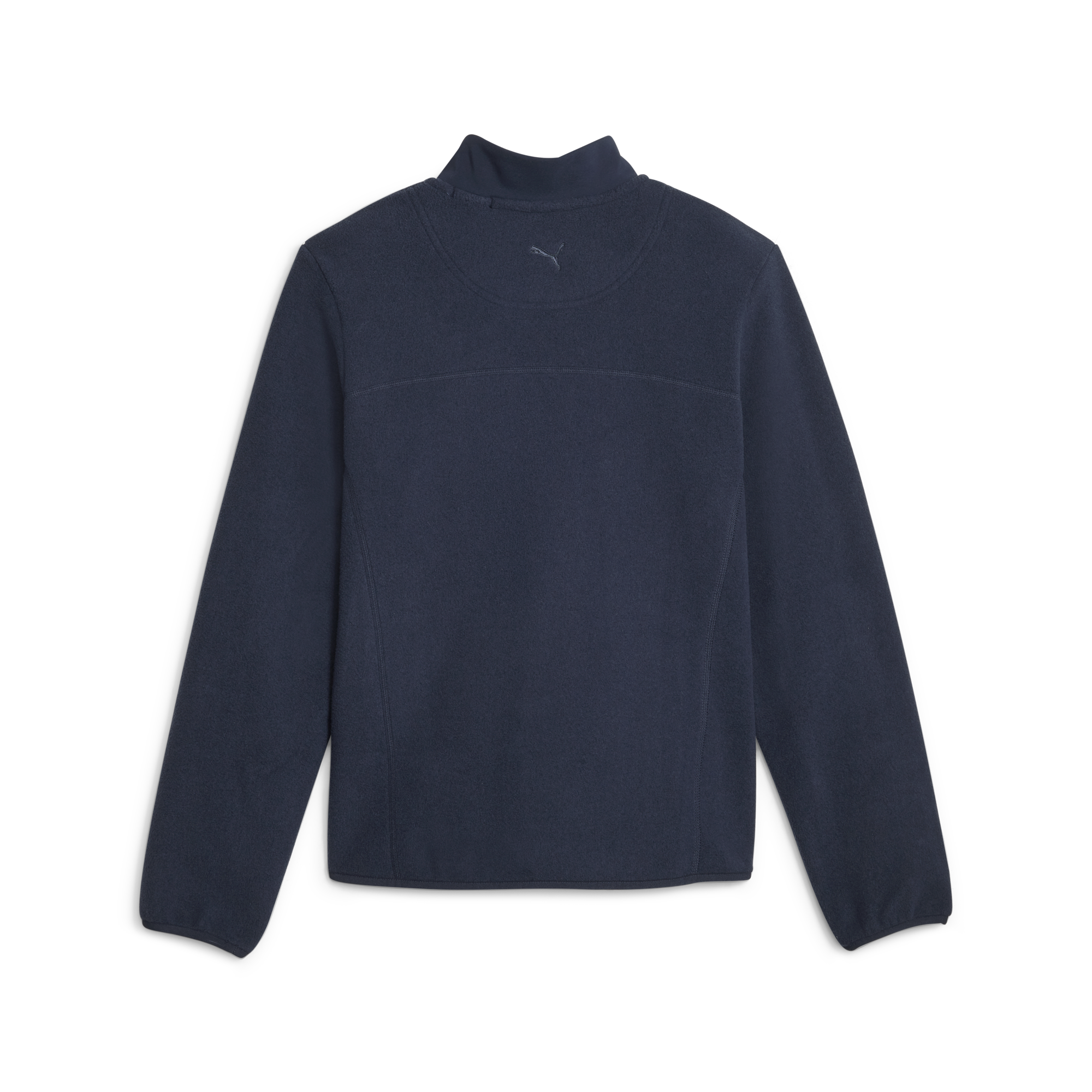 PUMA 621631-01 W FLEECE 1/4 ZIP - PULOVER ŽENSKI - MODRA BARVA - US L - slika 2