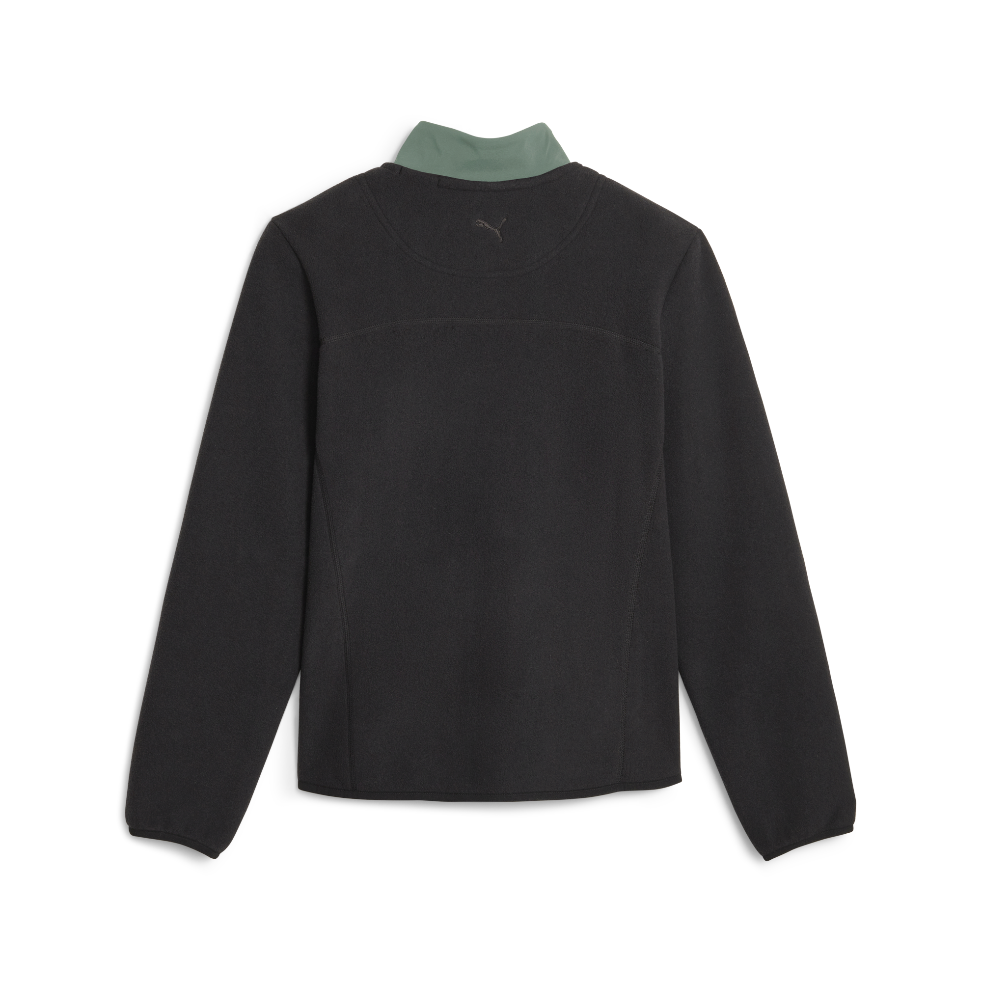 PUMA 621631-02 W FLEECE 1/4 ZIP - PULOVER ŽENSKI - ČRNA BARVA - US L - slika 2
