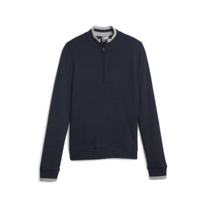 PUMA 622152-02 W WINDBLOCK SWEATER - PULOVER ŽENSKI - MODRA BARVA - US L