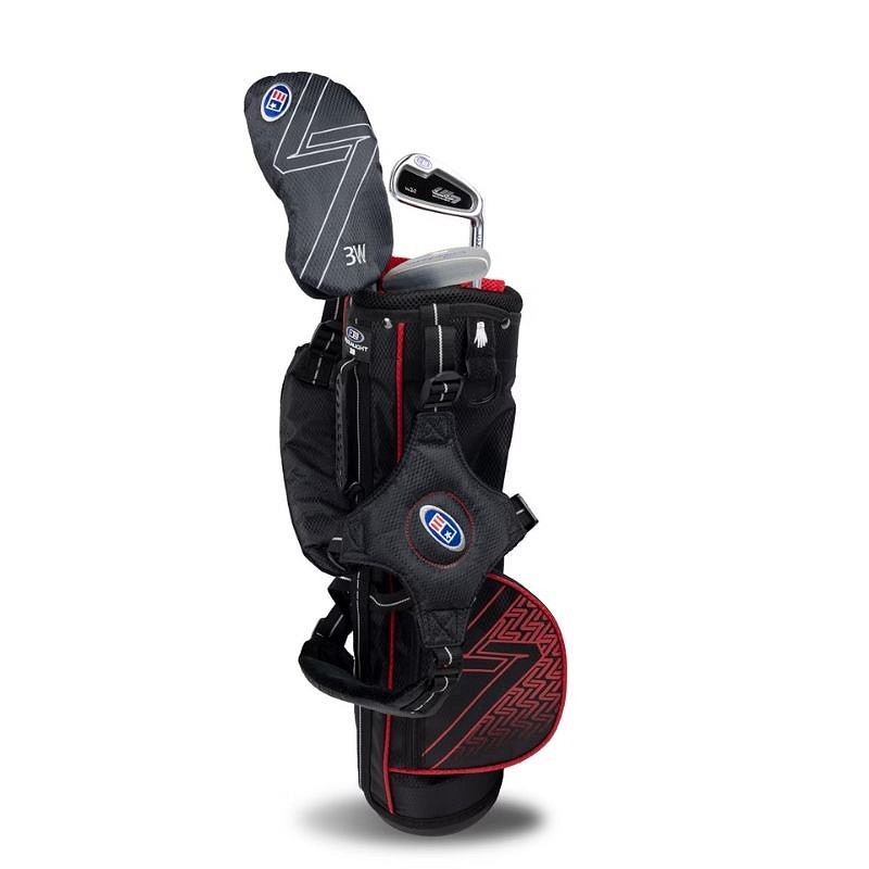 US Kids UL7-39 Stand Set - 3 Club - ČRNA/RDEČA BARVA - LH - SIZE 39 - slika 2