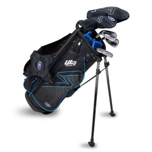 US Kids UL7-48 Stand Set - 5 Club - ČRNA/SIVA BARVA - LH - SIZE 48