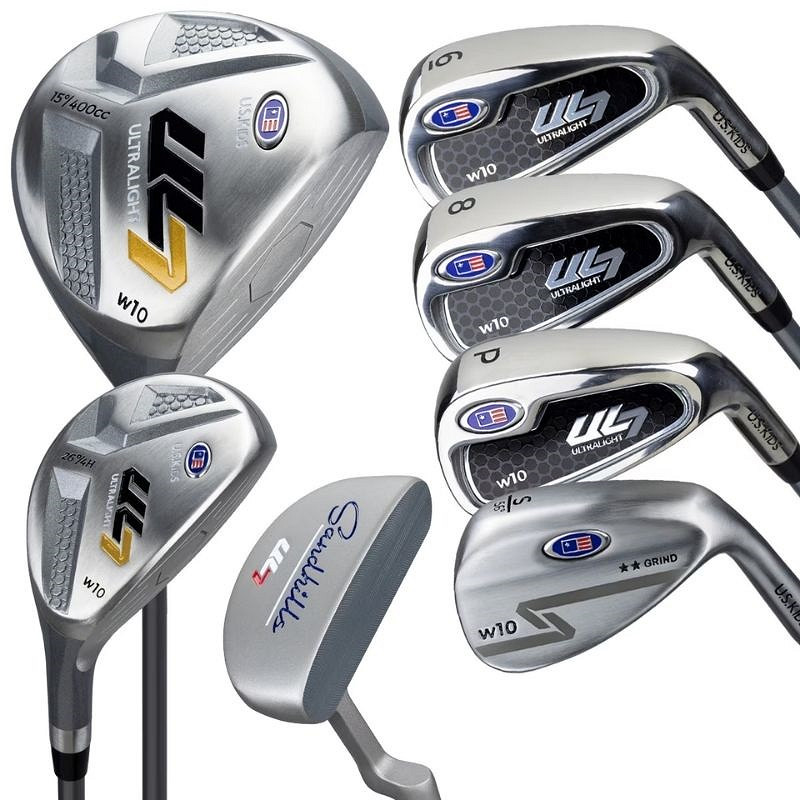 US Kids UL7-63 Stand Set - 7 Club - MODRA BARVA - RH - SIZE 63 - slika 2